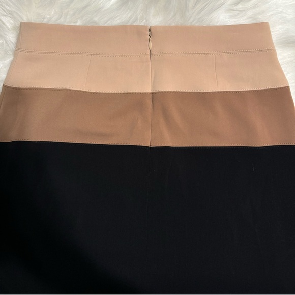 NWT Ann Taylor Color Block Pencil Skirt - Sz 2 - Picture 8 of 16
